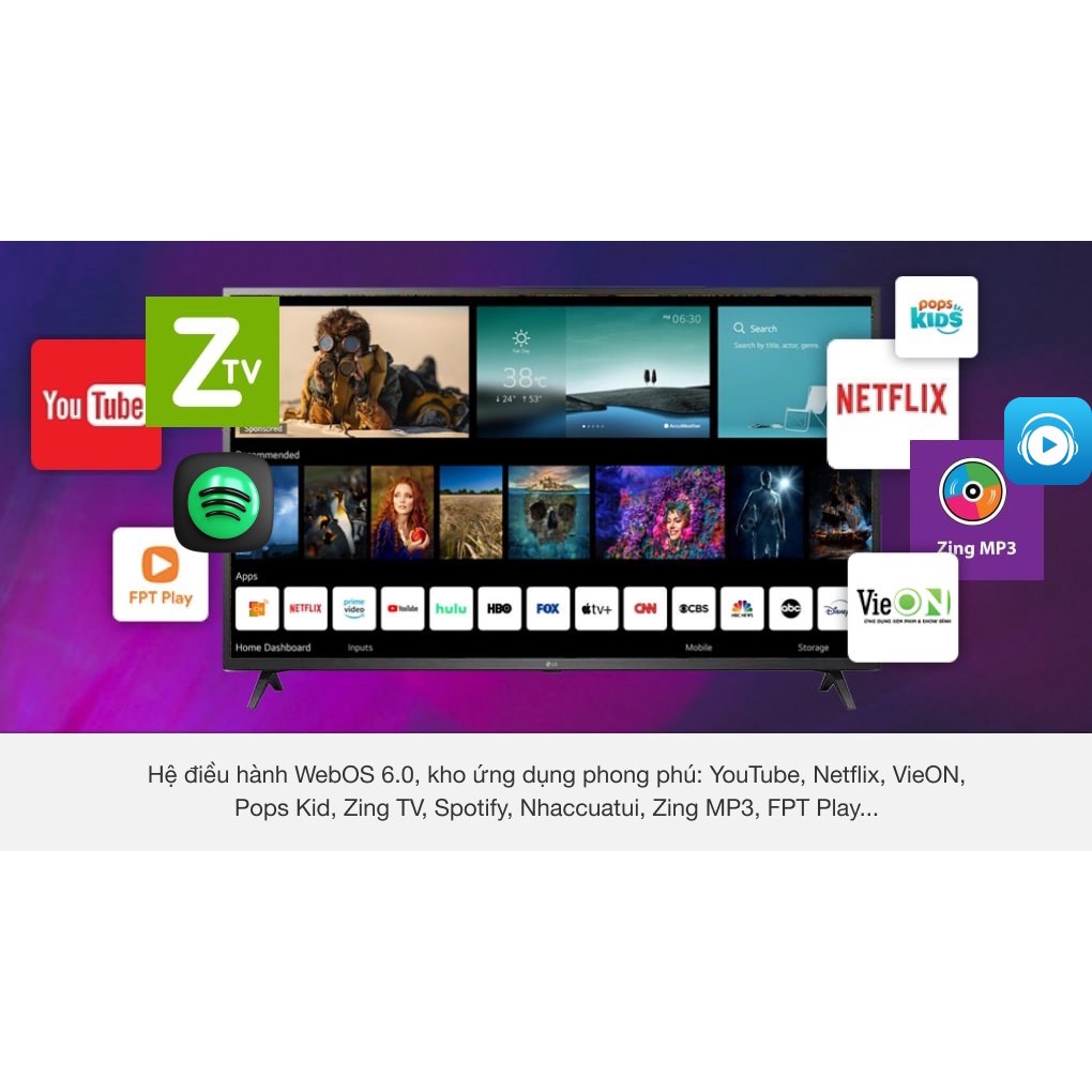 Smart Tivi LG 4K 43 inch 43UP7550PTC (Miễn phí giao tại HCM-ngoài tỉnh liên hệ shop) | BigBuy360 - bigbuy360.vn