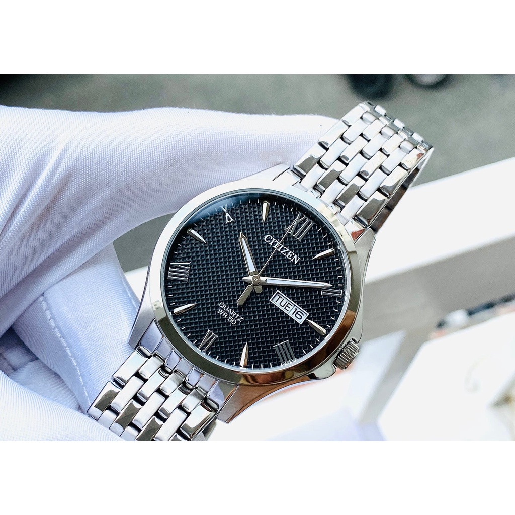 Đồng Hồ Nam Citizen Chính Hãng BF2020-51E Quarzt Tặng Dây Da Đồng Hồ Cao Cấp