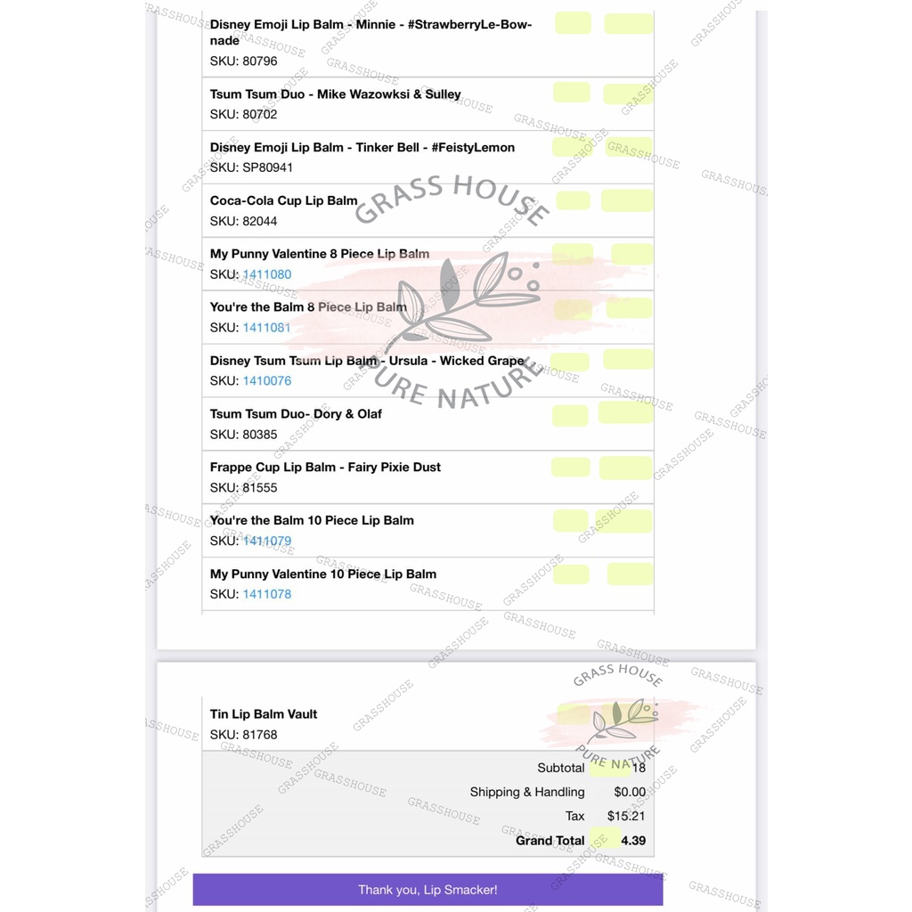 SON DƯỠNG MÔI LIP SMACKER DISNEY