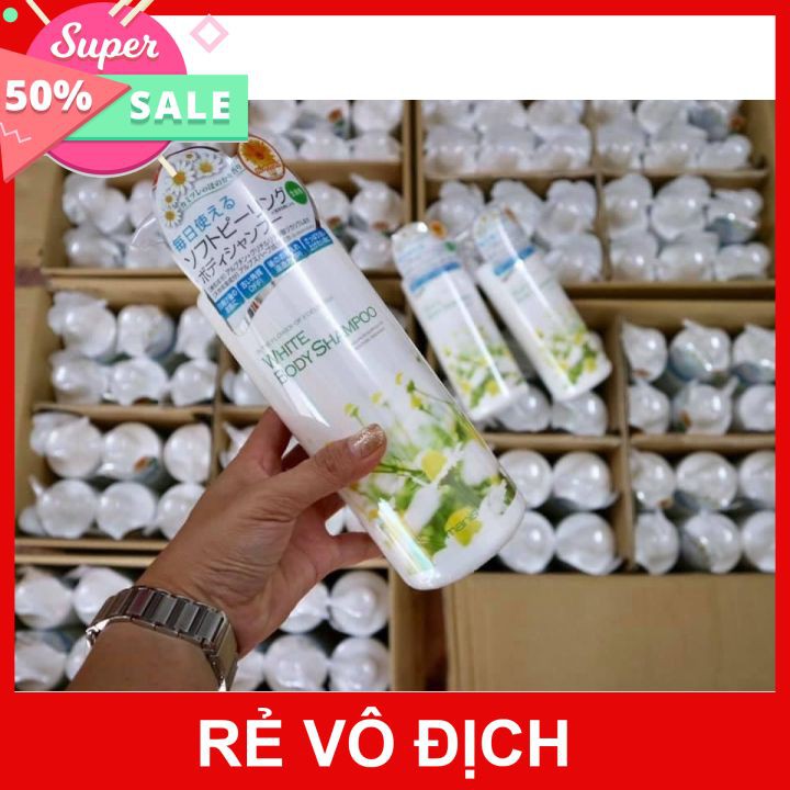 [HÀNG CHUẨN] Sữa tắm trắng da toàn thân Manis White Body Shampoo Nhật Bản 450ml