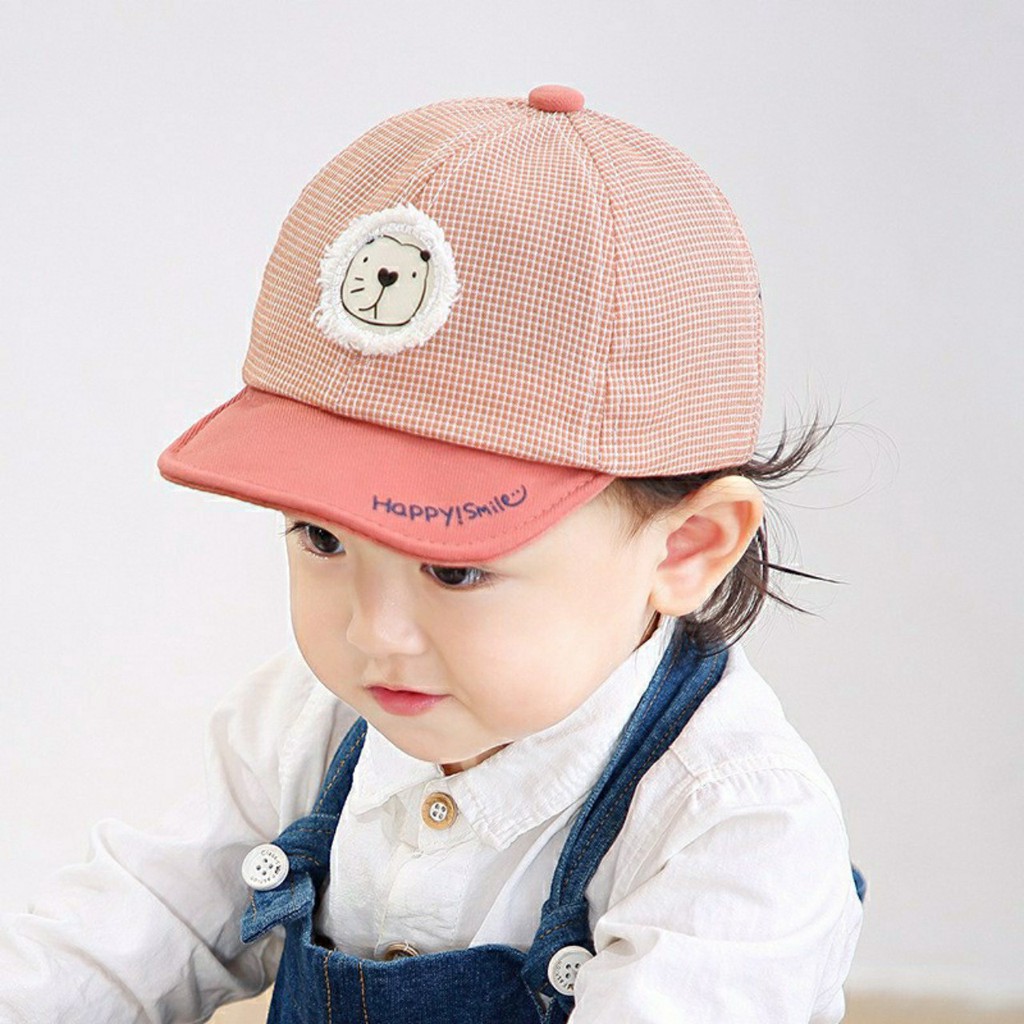 Mũ lưỡi trai cho bé hình thú (Sư tử) từ 4-18 tháng