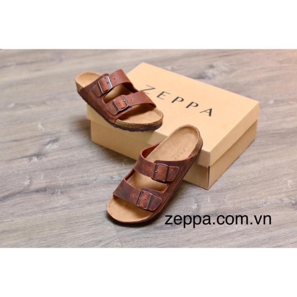 [Sale 3/3] ZEPPA - Gian Hàng Chính Hãng - Dép đế trấu nam & nữ - Màu nâu đỏ (Size: 36-46) EE Sale 11 -op1 ' ˇ " ~ $