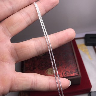 Dây chuyền nữ thời trang móc khóa tròn chất liệu bằng bạc s925 MS08