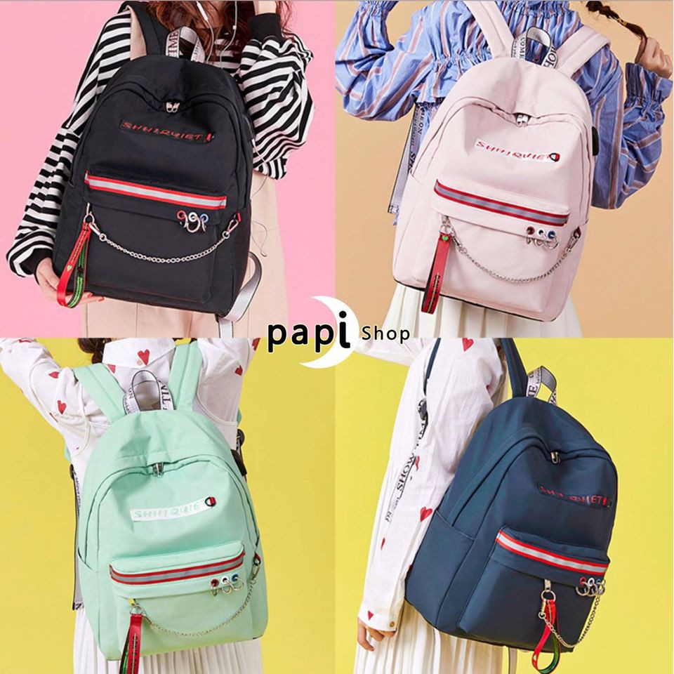 Balo Keep Quiet Phản quang Cao cấp