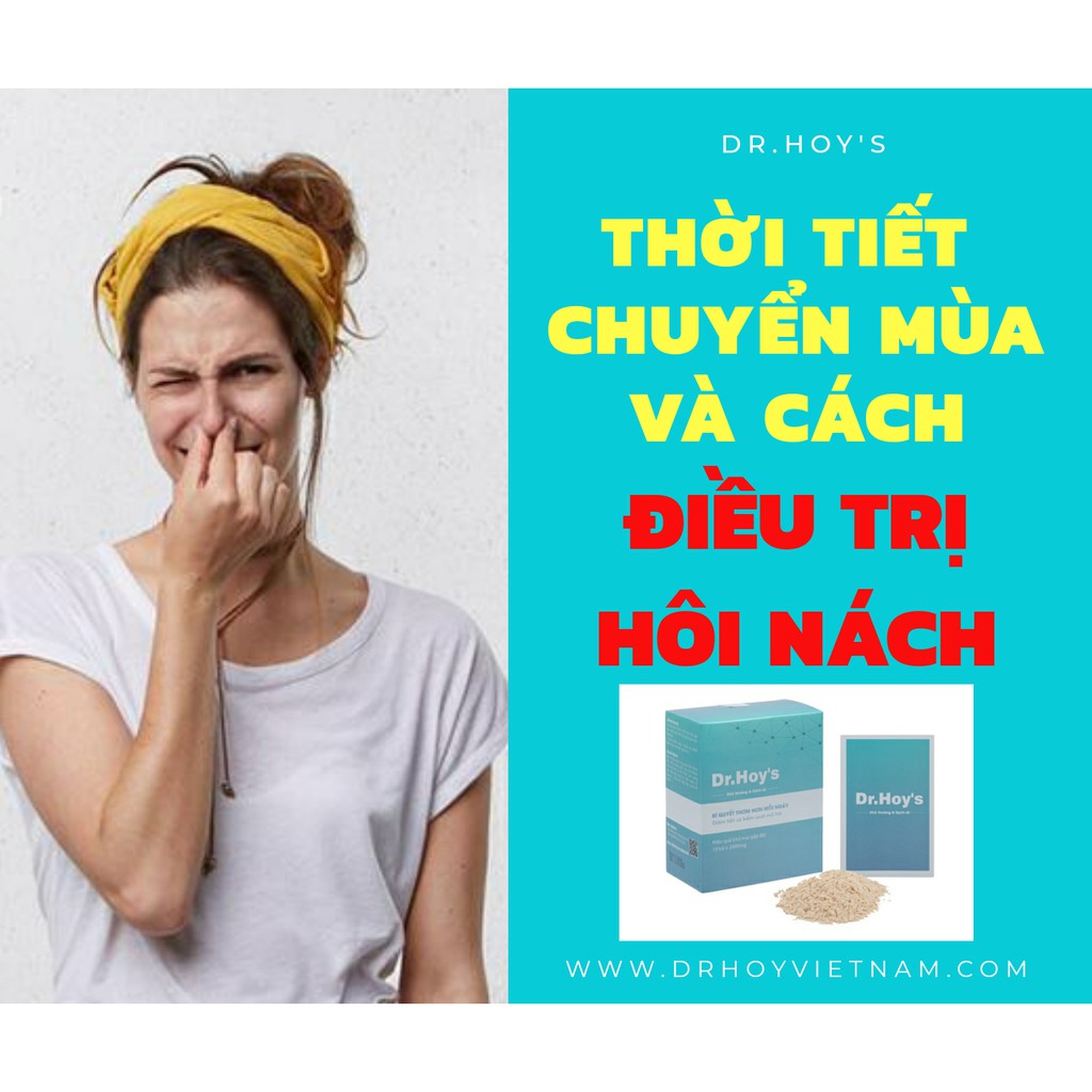 Khử mùi hôi chân, hôi nách thảo dược Dr.hoy's