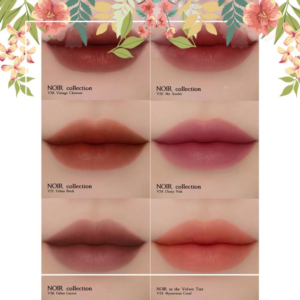 [Ver Noir] Son Kem Lì Merzy The First Velvet Tint 4.5g | BigBuy360 - bigbuy360.vn