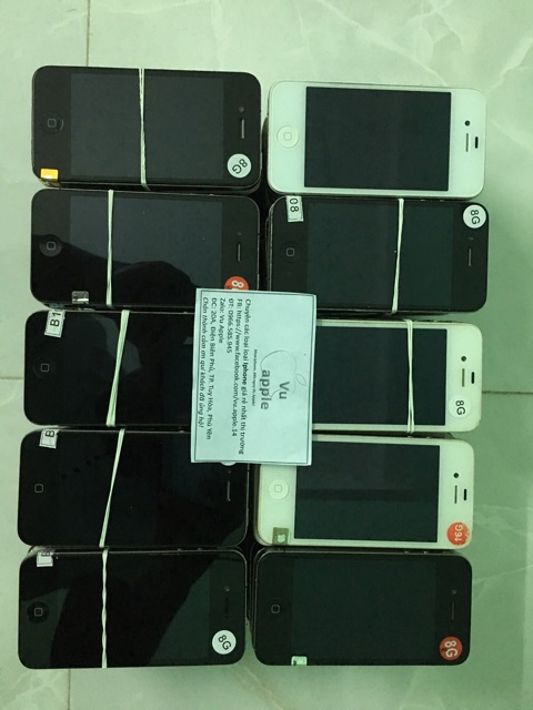 [RẺ VÔ ĐỊCH] Điện thoại iphone 4 quốc tế chính hãng 8GB 16GB xách tay | BigBuy360 - bigbuy360.vn