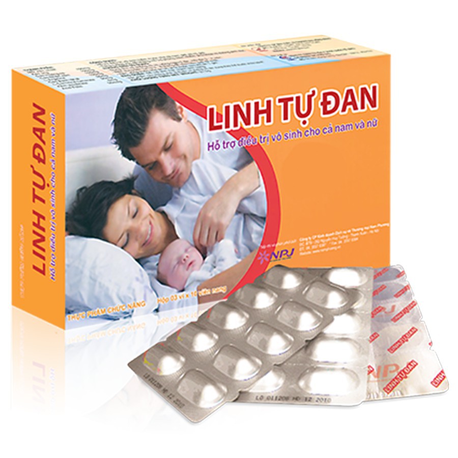 [CHÍNH HÃNG] Linh Tự Đan - Hỗ trợ điều trị vô sinh- Hộp 30 viên