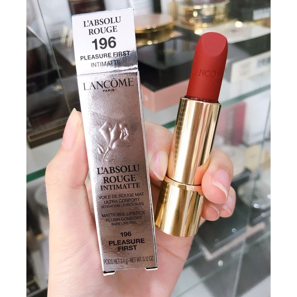 Son Laancome  L'Absolu Rouge Intimatte 196 Pleasure First Fullsize Fullbox