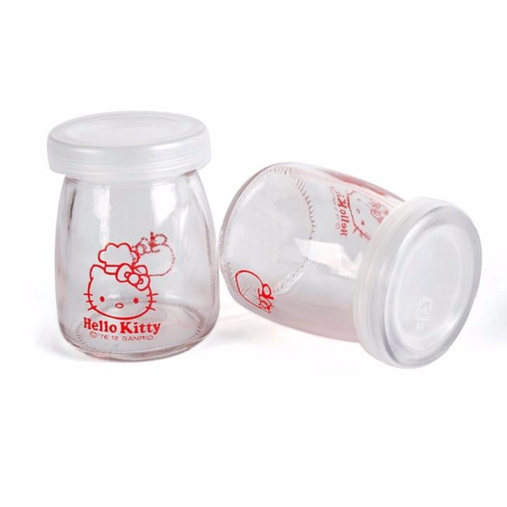 ⛔FLASHSALE⛔ Hộp 12 hũ sữa chua thủy tinh cao cấp (LOẠI LÀM SỮA CHUA)