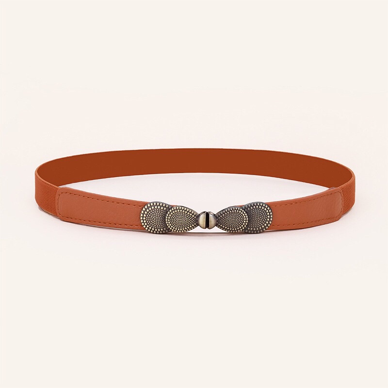 Đai Váy Chun Co Giãn Bản Nhỏ Mặt Hình Lá Me Hoặc Nơ Siêu Xinh