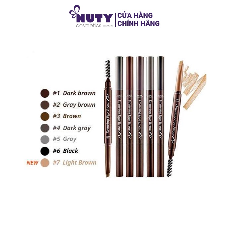 [Mã FMCGMALL giảm 8% đơn từ 250K] Chì Kẻ Chân Mày Etude House Drawing Eye Brow (0,2g)