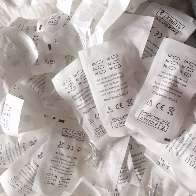 Combo 10 kim phun xăm lò xo dùng cho máy thần thánh , máy charm