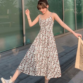 Đầm 2 dây hoa nhí baby dress