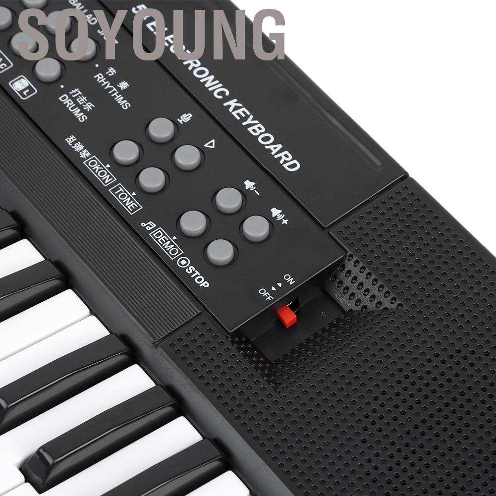 Bàn Phím Đậu Nành Bf-5438 54 Phím Có Mic Cho Bé Và Phụ Kiện