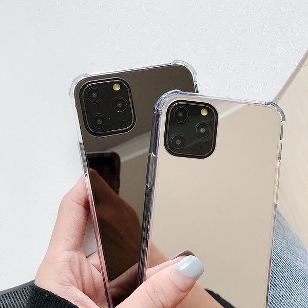 Ốp điện thoại tráng gương chống rơi thích hợp cho IPhone 6 6S 7 8 Plus SE 2020 X XR XS Max 11 Pro Max