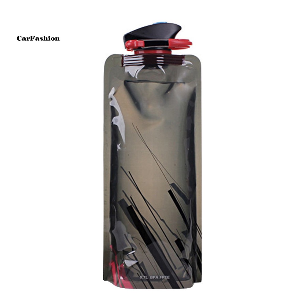 Túi đựng nước uống dung tích 700 ml có thể gấp lại và mang đi tiện dụng