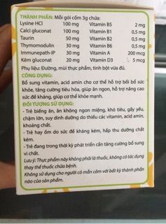 Cốm ăn ngon tăng sức đề kháng Bimikids