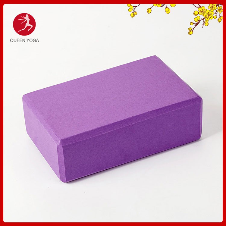 Gạch Tập Yoga Cao Cấp QUEEN YOGA 200g GTY01 (Yoga block)