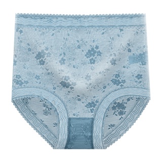 Quần lót AOWEINISI cotton lưng cao phối ren định hình bụng quyến rũ thời trang dành cho nữ