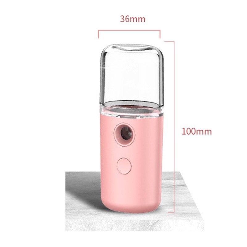 Máy Phun Sương Xông Hơi Mặt NaNo Mini Cầm Tay- bình xịt khoáng nano xô