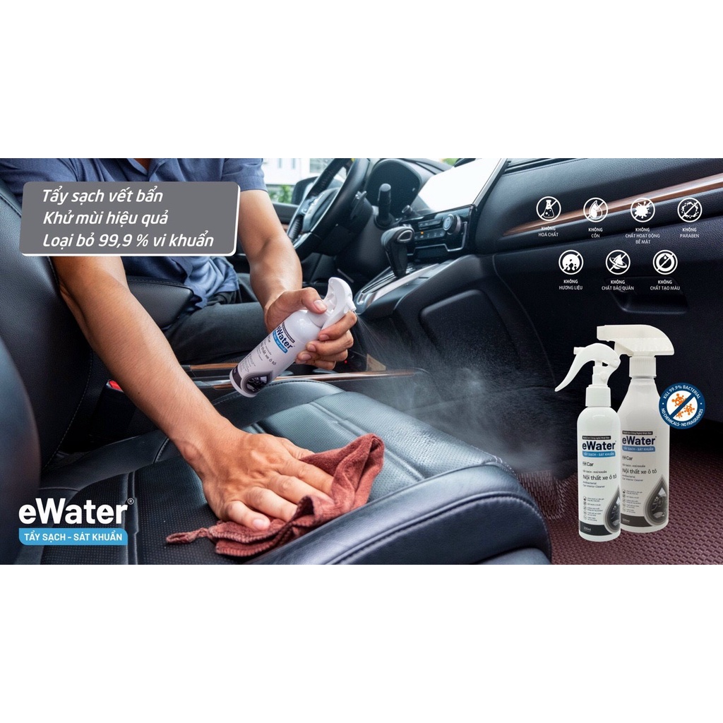 Dung Dịch tẩy rửa nội thất chuyên dụng ô tô EWater