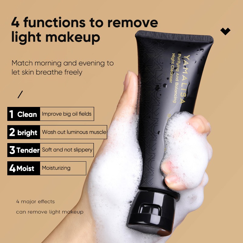 Sữa rửa mặt YAMALISA kiểm soát dầu dưỡng ẩm tẩy tế bào chết 100g | BigBuy360 - bigbuy360.vn