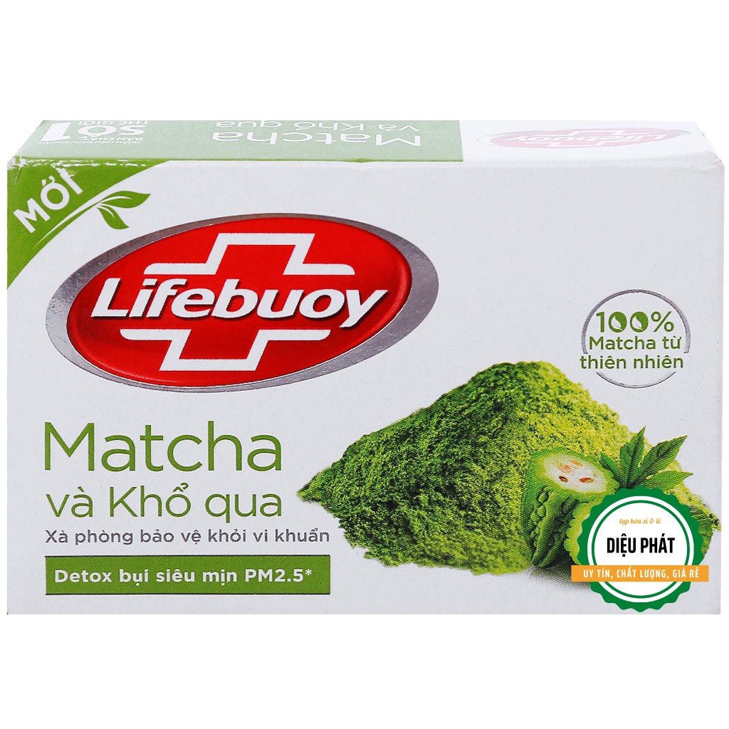 ⚡️ Xà Phòng Bảo Vệ Khỏi Vi Khuẩn Lifebuoy Matcha Và Khổ Qua 90g