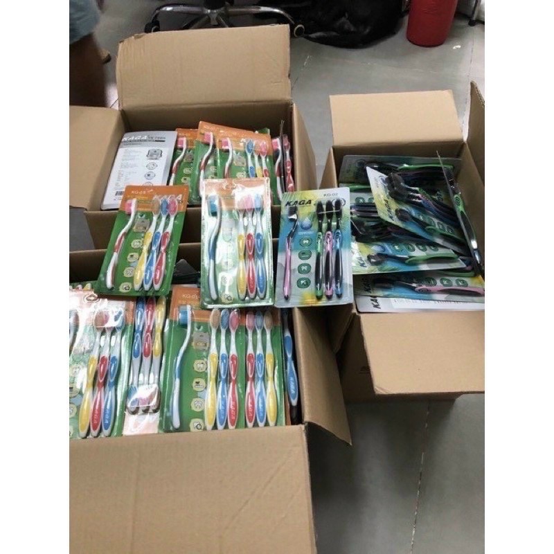 COMBOM 4 CÂY BÀN CHẢI THAN TRE