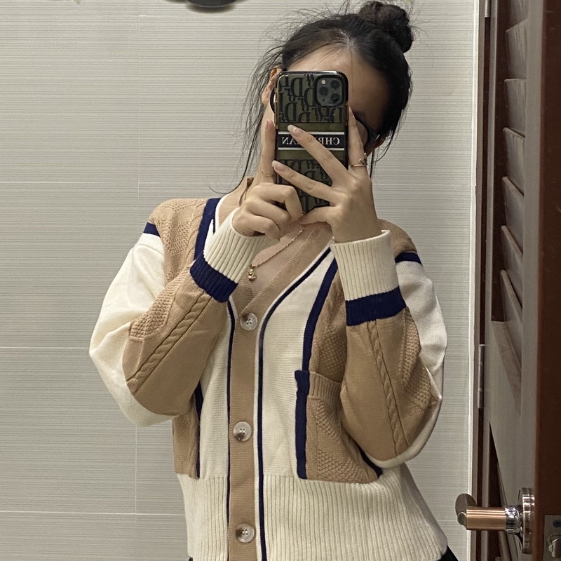 ÁO LEN CDG PHỐI MÀU COUPLE