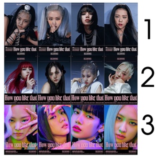 (nhiều mẫu 2021) Bộ 4 poster Blackpink How you like that Kill this love - Có in yêu cầu