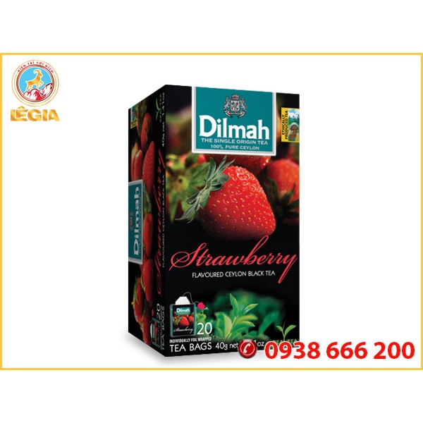 Trà DILMAH Dâu  ( 30g - 40g ) - DILMAH STRAWBERRY TEA