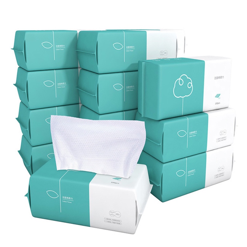 Set 20 khăn mặt Cotton mềm sử dụng một lần tiện lợi khi đi du lịch