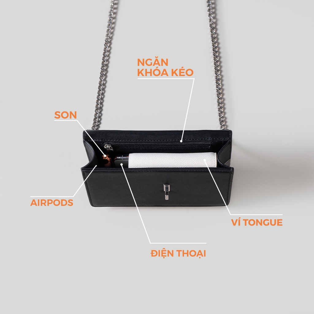 Túi đeo chéo nữ LESAC Wee Bag
