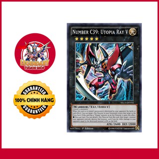 [Thẻ Bài Yugioh Chính Hãng] Number C39: Utopia Ray V