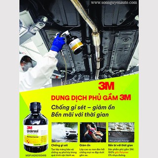 Dung dịch phủ gầm gốc dầu Underseal 3M