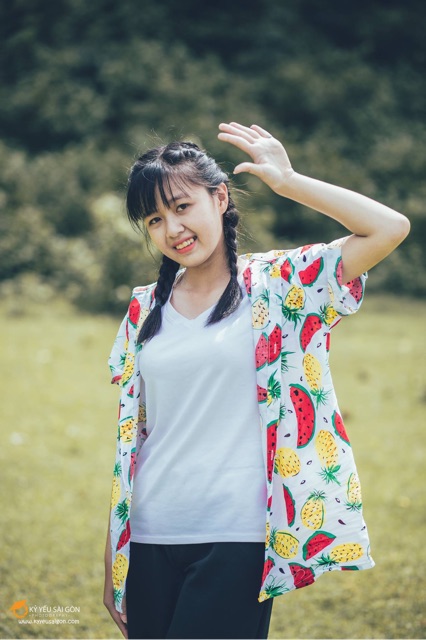 Áo sơ mi trái cây dưa hấu thơm | BigBuy360 - bigbuy360.vn