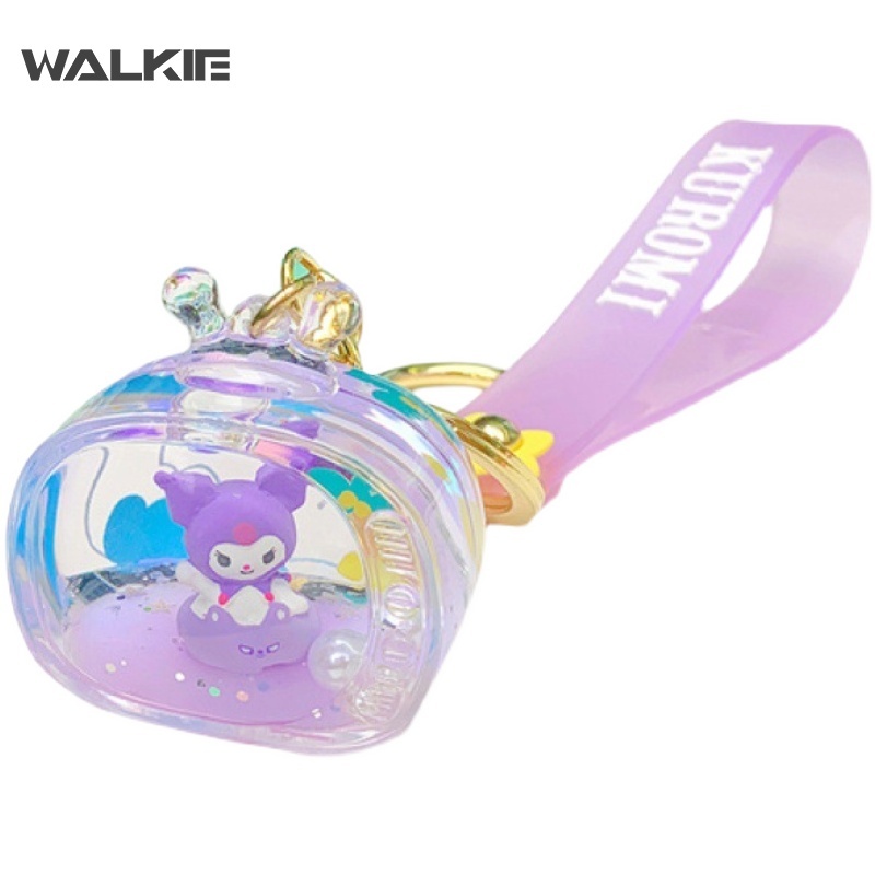 SANRIO Móc Khóa Hình Cinnamoroll Pompom Purin Cá Tính Vui Nhộn