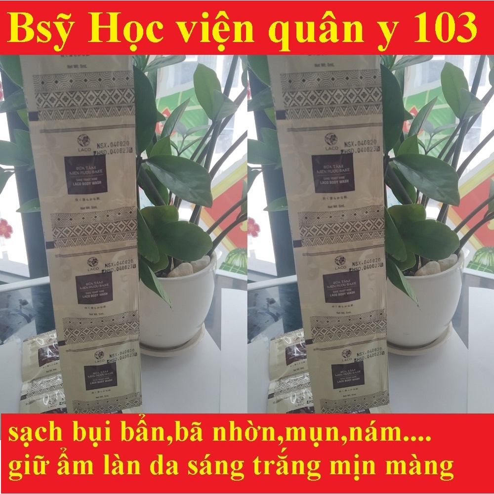 sữa tắm Sake Laco