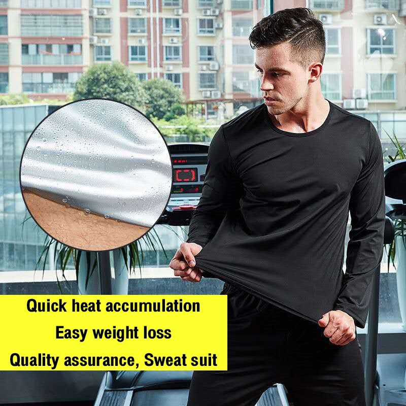 Áo tay ngắn/ dài + quần xông hơi giảm cân cho nam có bán lẻ áo