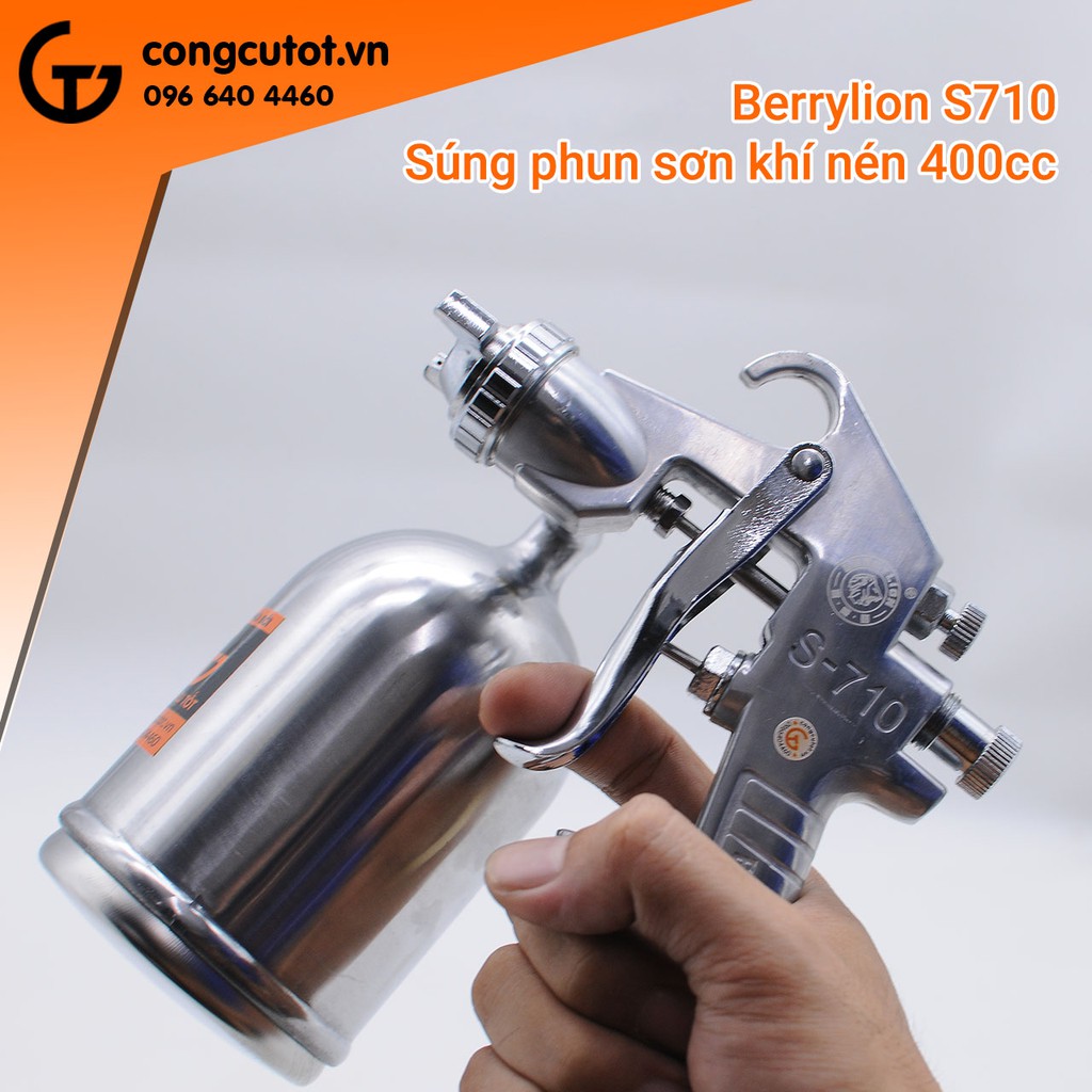 Súng phun sơn Berrylion 400CC S710