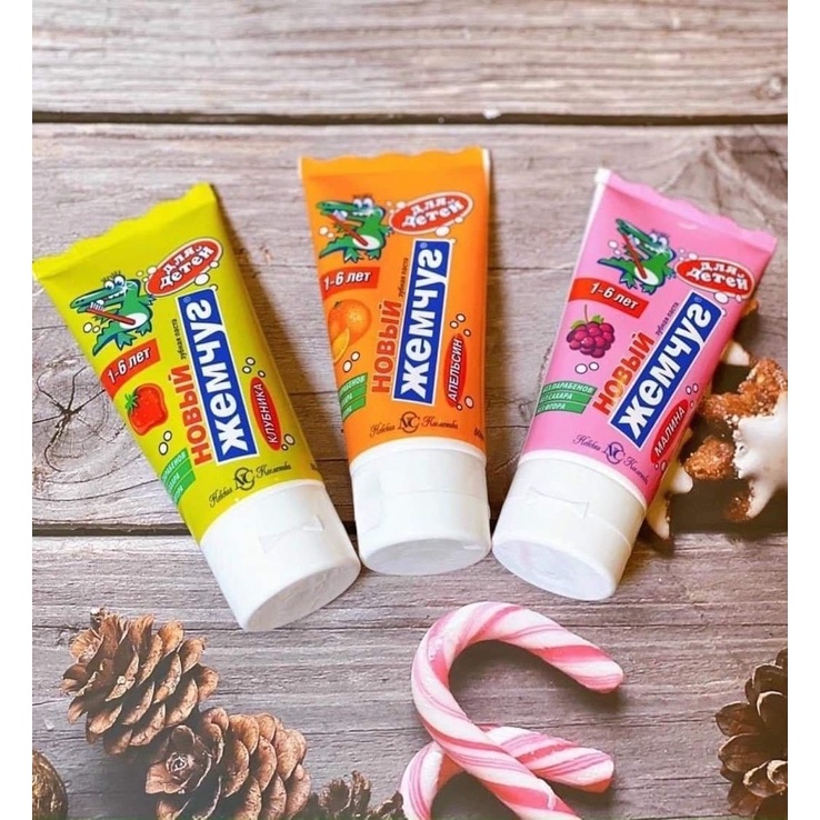 Kem đánh răng Hoa Quả Nevcos cho bé từ 1-6 tuổi - Hàng Nga