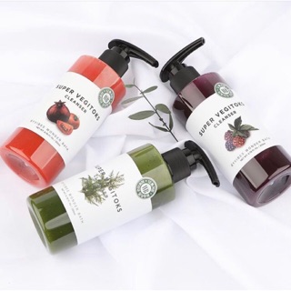Sữa rửa mặt rau củ sủi bọt thải độc WB Byvibes wonder bath Super Vegitoks