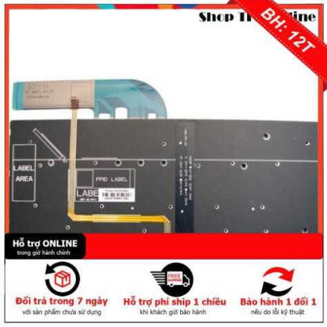 [BH12TH] ⚡ Bàn phím laptop Dell XPS 13 9343 13 9350 9360 0DKDXH
