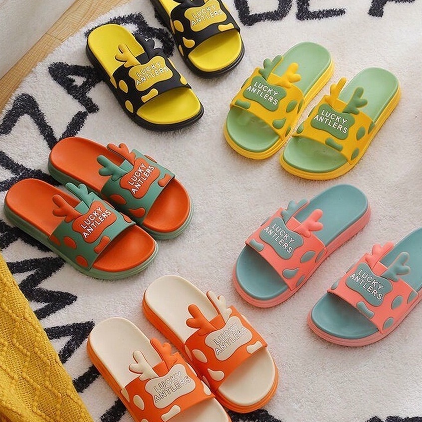 [ Rẻ Vô Địch ] Dép Hình Nai Siêu CUTE