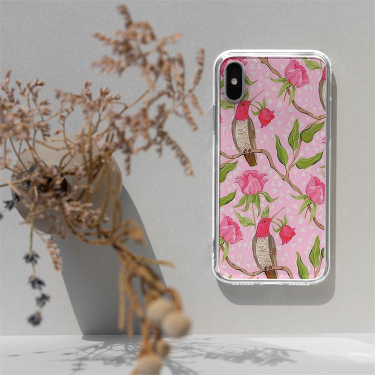 Ốp lưng chống nước hồng truyền thống TG Case Hàng cao cấp cho các loại Iphone PAT20210233