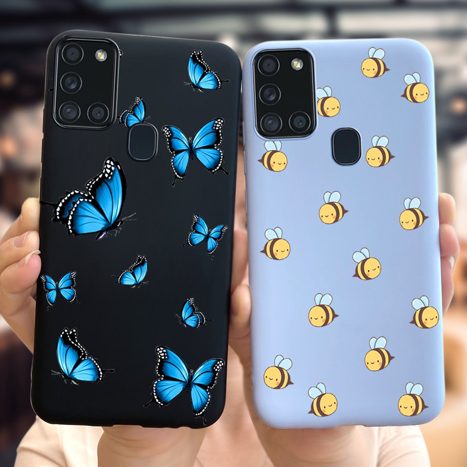 Ốp điện thoại mềm chống sốc họa tiết hoạt hình cho SAMSUNG GALAXY A21S 2020 SAMSUNG A21S GALAXYA21S A 21S SM-A217F