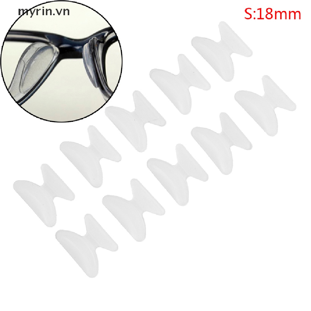 Set 5 Cặp Đệm Silicone Dán Mũi Kính Chống Trượt