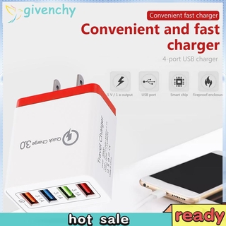 Củ Sạc Nhanh Với 4 Cổng Usb