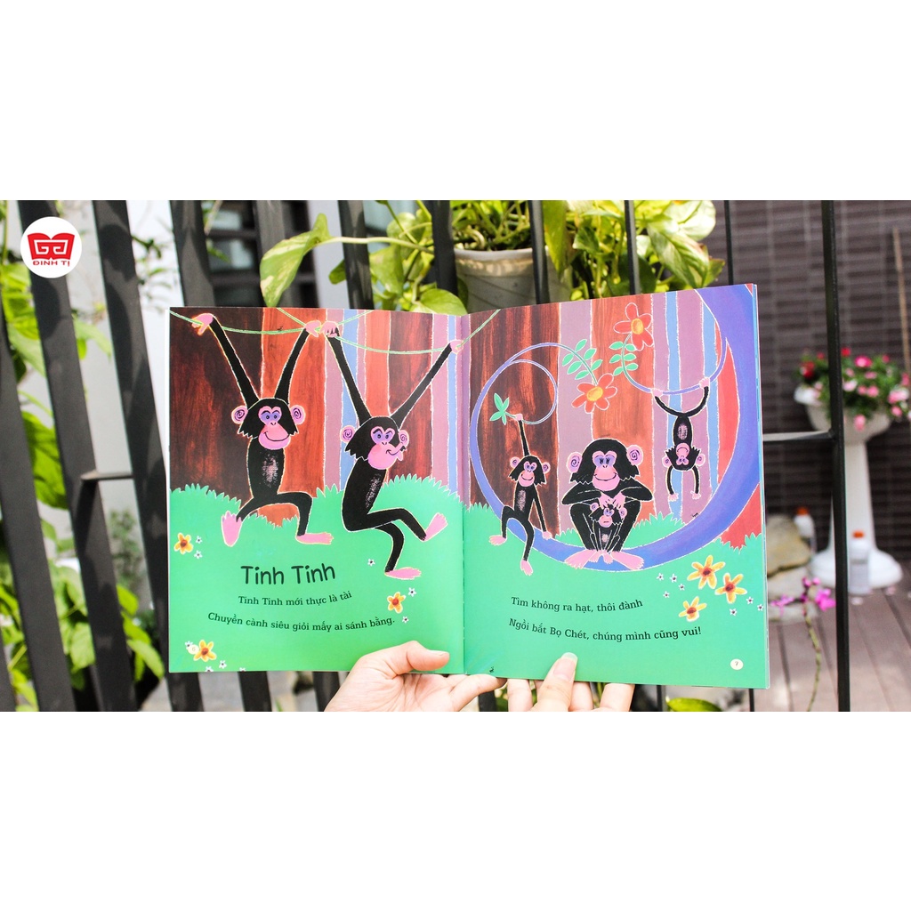 SÁCH - Vũ điệu của muôn loài - Chốn rừng xanh nhộn nhịp